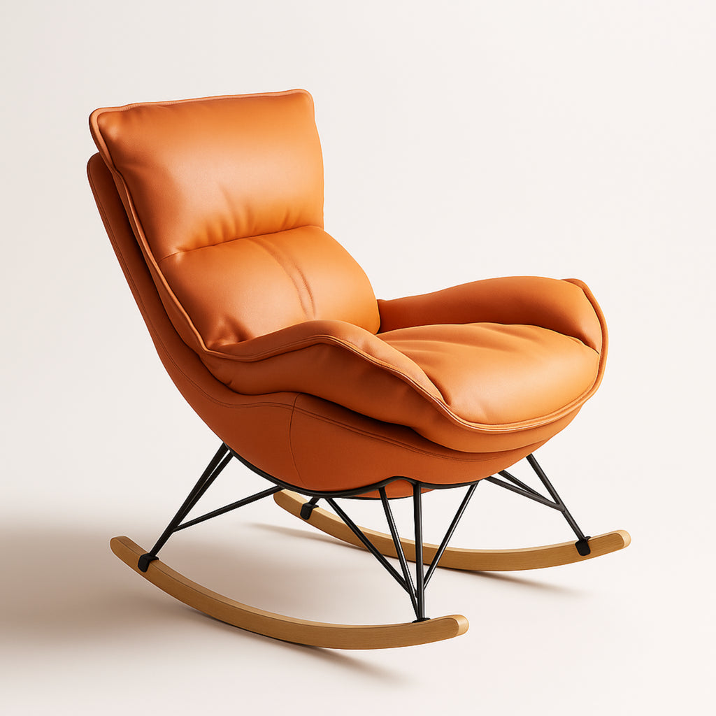 Solestra Modern Rocking Lounge Chair