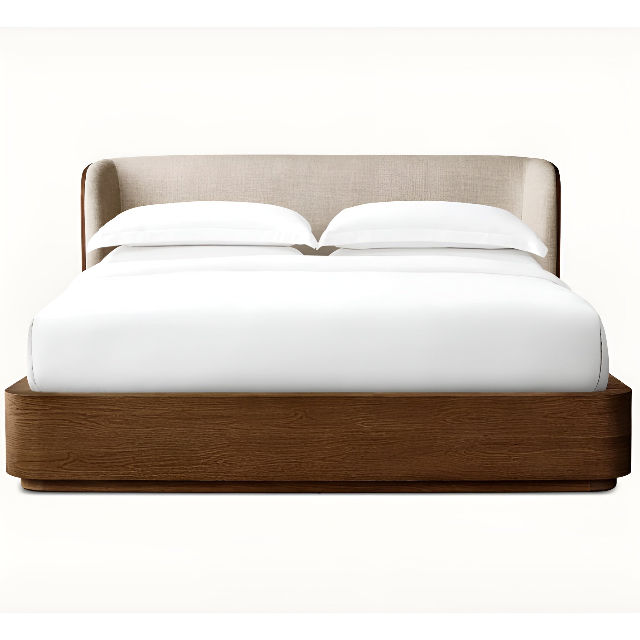 Aurelia Serenity Bed with Curved Headboard