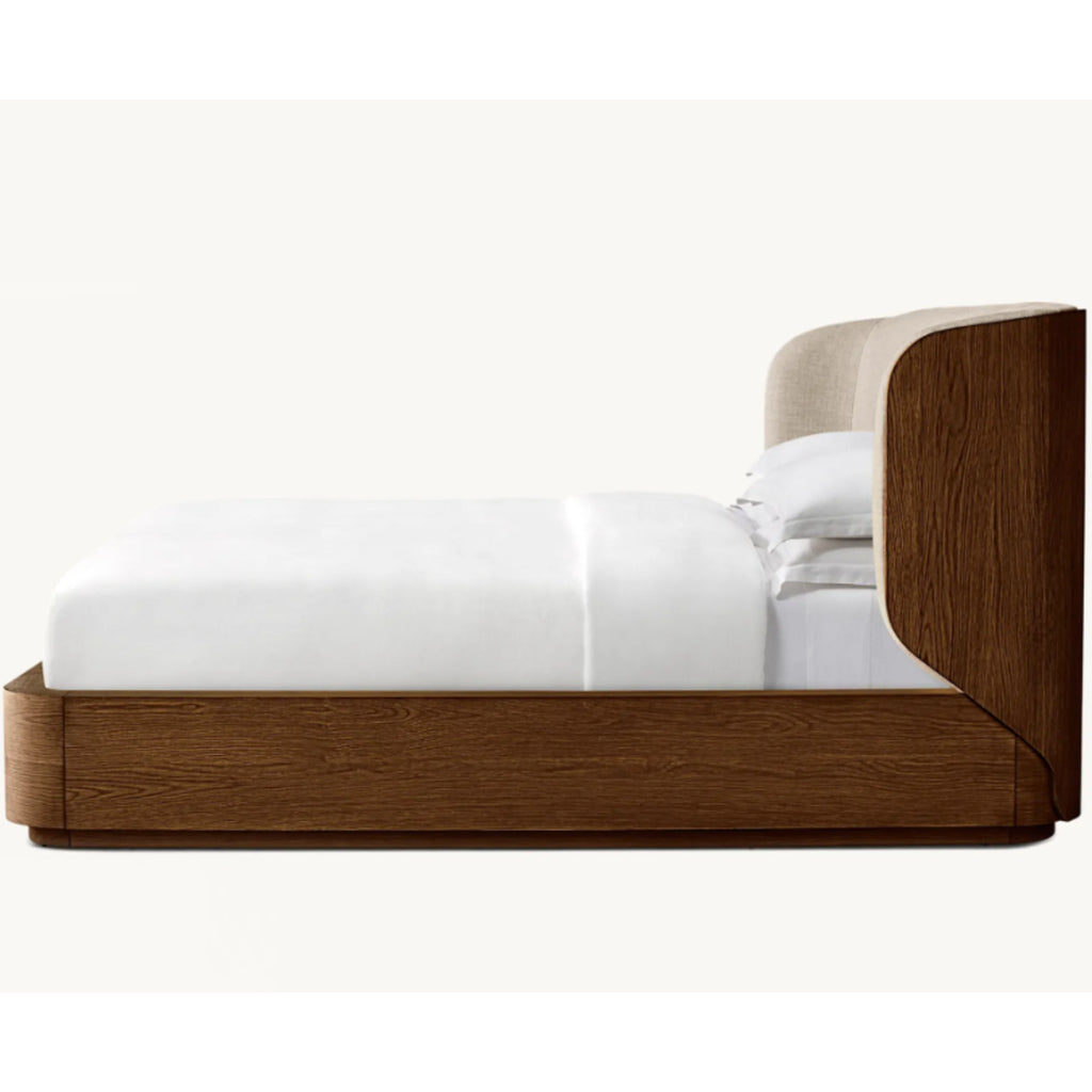 Aurelia Serenity Bed with Curved Headboard